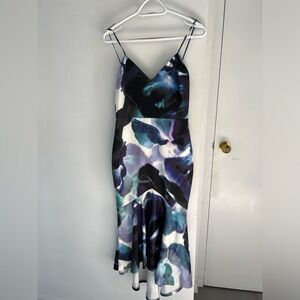 Mermaid fit cocktail dress Sz S